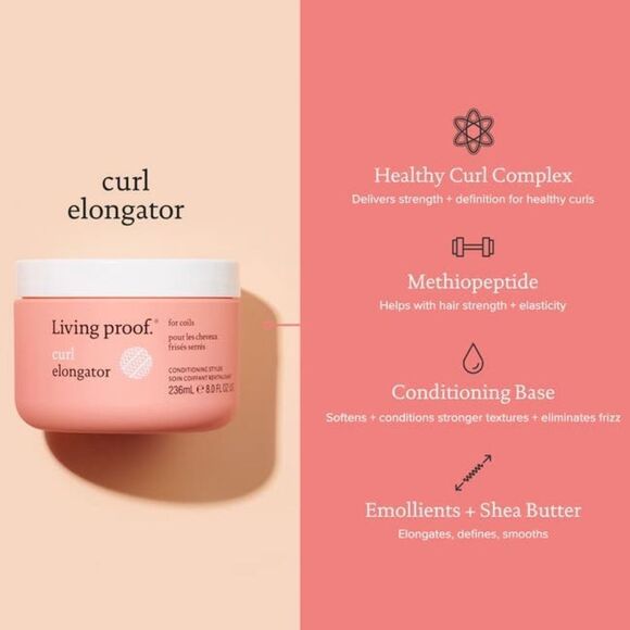 Living Proof Curl Elongator Conditioning Styler - Picture 3 of 11